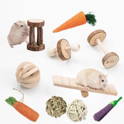 Bundles of Wooden Guinea Pig Pet Toys