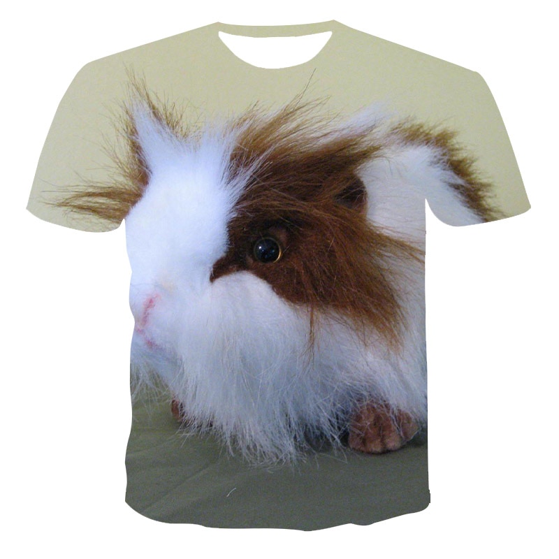 Womens, Mens and Childrens Guinea Pig 3D Print T-Shirts Short sleeve - Image 19
