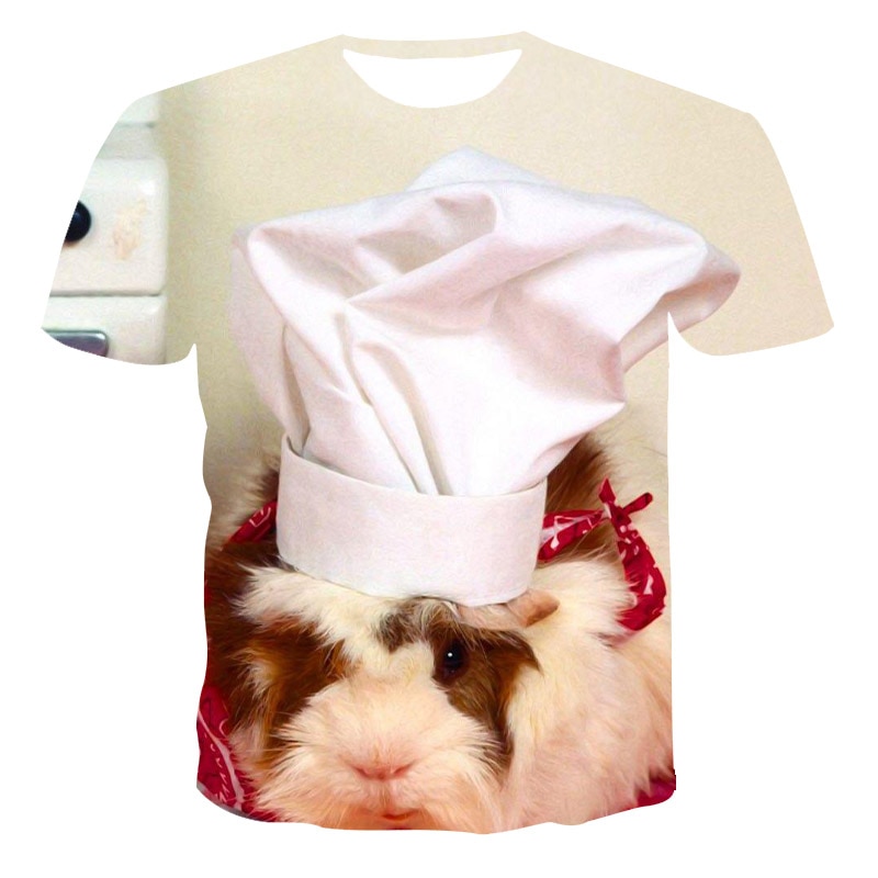 Womens, Mens and Childrens Guinea Pig 3D Print T-Shirts Short sleeve - Image 15